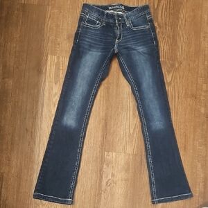 Maurices Dark Blue Boot Cut Jeans